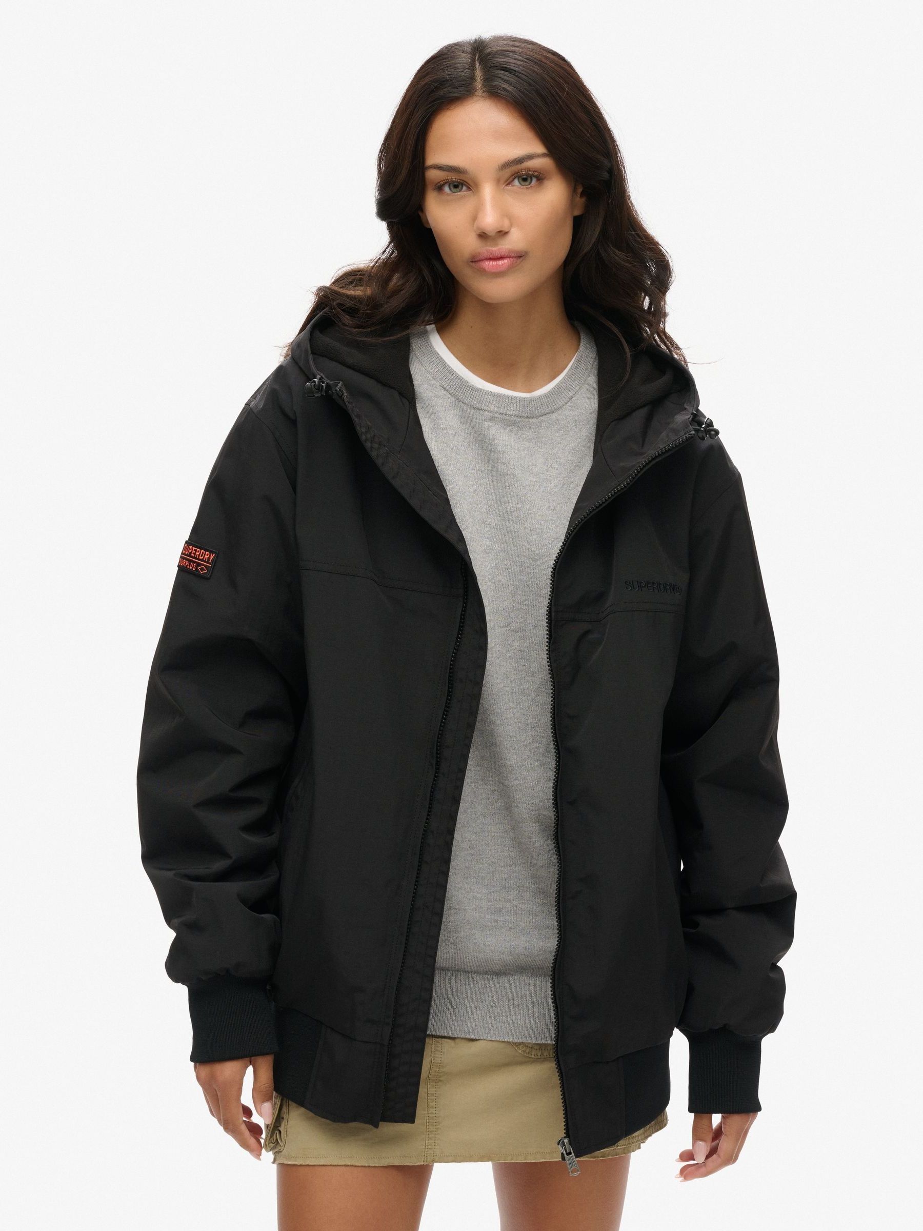 【superdry】 Superdry ジャケット Superdry Active Sport Jacket Men M Zipper Hood Blend