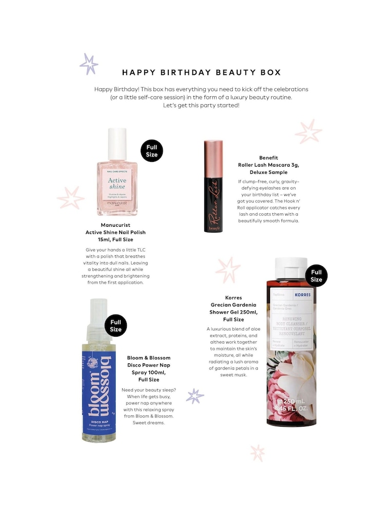 Happy Birthday Beauty Box (Worth Over £79) - Image 2 of 3