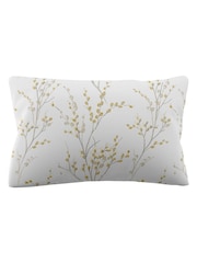 Laura Ashley Set of 2 Ochre 100% Cotton Pussy Willow Pillowcases - Image 3 of 4
