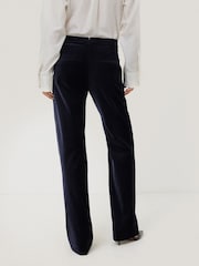 Jigsaw Blue Mason Velvet Trousers - Image 2 of 7