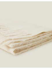 Accessorize Natural Plain Tassel Winter Scarf - Image 3 of 4