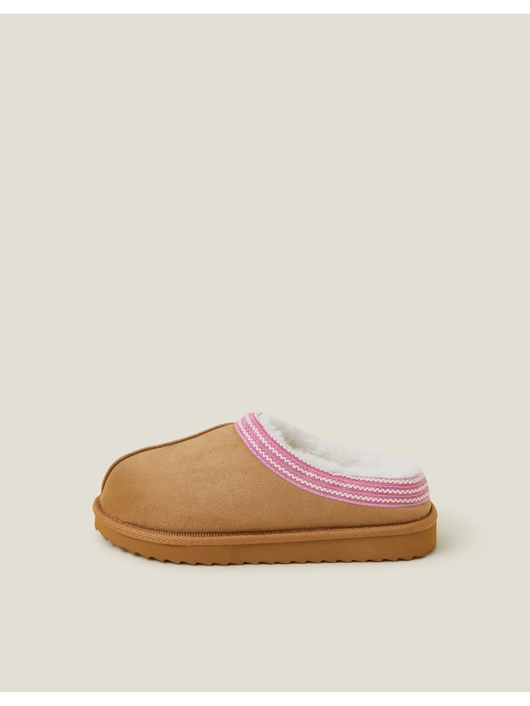 Accessorize Izvezeni copati Suedette Mule - Slika 1 iz 3