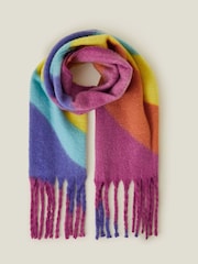 Zelo mehek šal Accessorize Rainbow Wave - Slika 2 iz 5