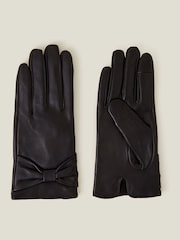 قفازات جلد مزيّنة بفيونكة من Accessorize - Image 1 of 2