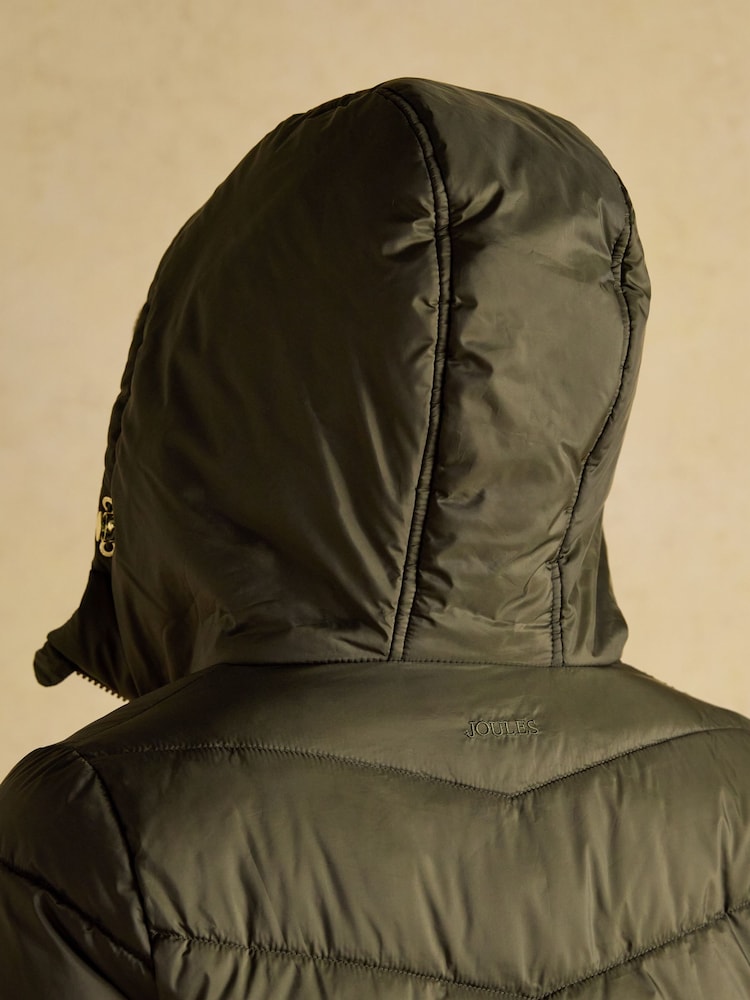 Moorsdale Khaki Green Mid Length Showerproof Padded Coat - Image 9 of 9 Moorsdale Khaki Green Mid Length Showerproof Padded Coat - Image 9 of 9