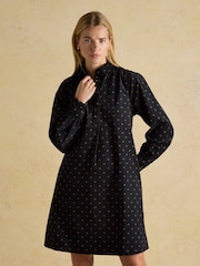 Joules Maple Black Cord Shirt Dress - Image 1 of 7