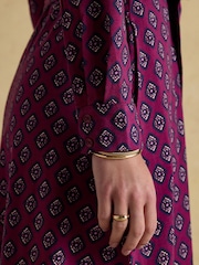 Vestido de camisa de algodão rico Joules Theodora - Imagem 7 de 8