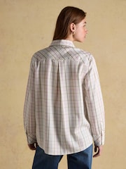 Joules Claudia Multi Boyfriend Shirt - Image 2 of 8