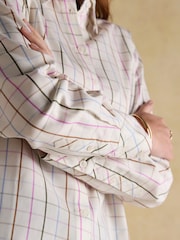 Joules Claudia Multi Boyfriend Shirt - Image 6 of 8