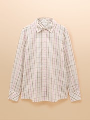 Joules Claudia Multi Boyfriend Shirt - Image 8 of 8