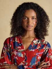 Joules Ava Red Popover Blouse - Image 4 of 9