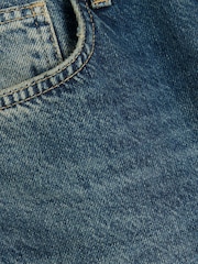 River Island Blue Seamed Barrel Jeans - Image 7 of 7