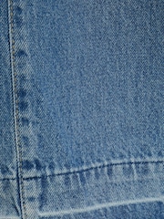 River Island Blue Baggy Wide Leg 100% Cotton Jeans - Image 5 of 5