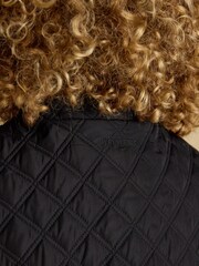 Minx Black Showerproof Diamond Quilted Gilet - Image 6 of 10