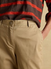 Joules Khaki Chino Tan Brown Slim Fit Trousers - Image 5 of 8
