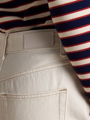 Joules Cream Relaxed Fit Jeans - Image 4 of 7