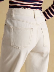 Joules Cream Relaxed Fit Jeans - Image 7 of 7