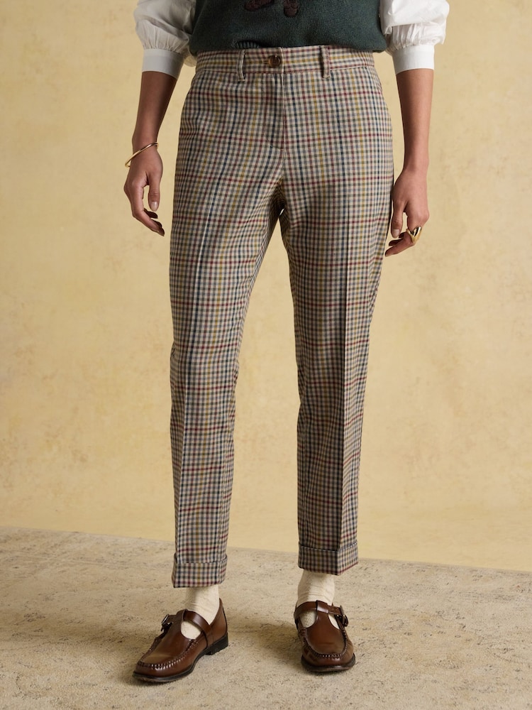 Ada Navy Relaxed Trouser - Image 1 of 8