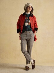 Ada Navy Relaxed Trouser - Image 3 of 8
