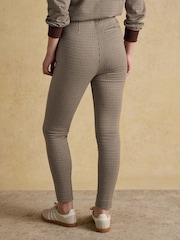 Mia Brown Checked Skinny Trouser - Image 2 of 8