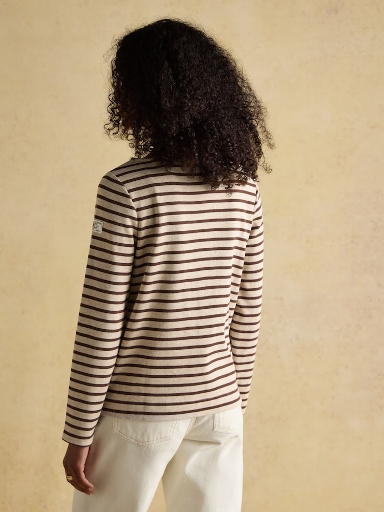 Neutro - Blusa bretã Joules Harbour Boat Neck - Imagem 2 de 8