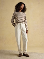 Neutro - Blusa bretã Joules Harbour Boat Neck - Imagem 4 de 8