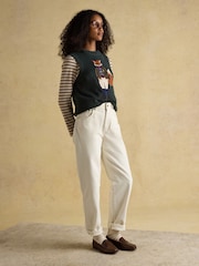 Neutro - Blusa bretã Joules Harbour Boat Neck - Imagem 7 de 8