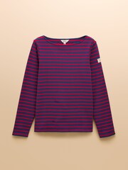 Vermelho/Azul - Blusa bretã Joules Harbour Boat Neck - Imagem 7 de 7