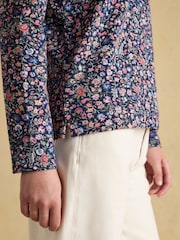 Joules Harbour Multi Boat Neck Printed Top - Image 4 of 7