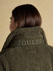 Tilly Khaki Green Quarter Zip Fleece - Image 8 of 8