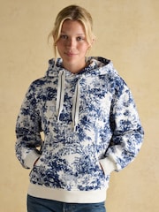 Joules Milbourne Blue & Cream Safari Hoodie - Image 1 of 9