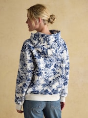 Joules Milbourne Blue & Cream Safari Hoodie - Image 2 of 9