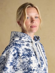 Joules Milbourne Blue & Cream Safari Hoodie - Image 3 of 9