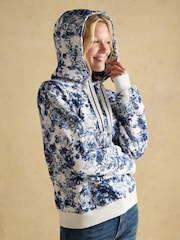 Joules Milbourne Blue & Cream Safari Hoodie - Image 6 of 9