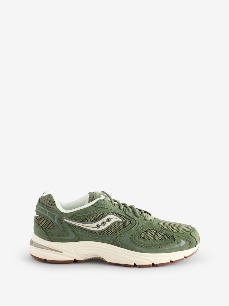 Saucony Khaki/Green Mens Grid Jazz 9 Trainers - Bild 1 von 10 Saucony Khaki/Green Mens Grid Jazz 9 Trainers - Bild 1 von 10
