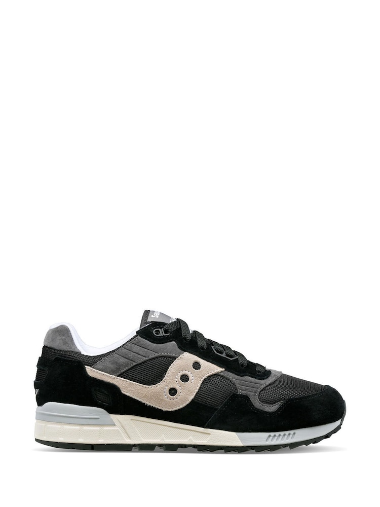 Saucony Mens Shadow 5000 Black Trainers - Image 1 of 5