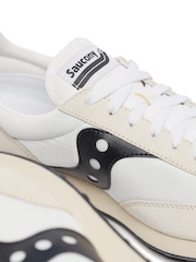 Saucony Mens White/Black 80 Trainers - Image 7 of 9