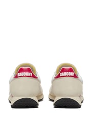 Saucony Mens 80 White Trainers - Image 4 of 6
