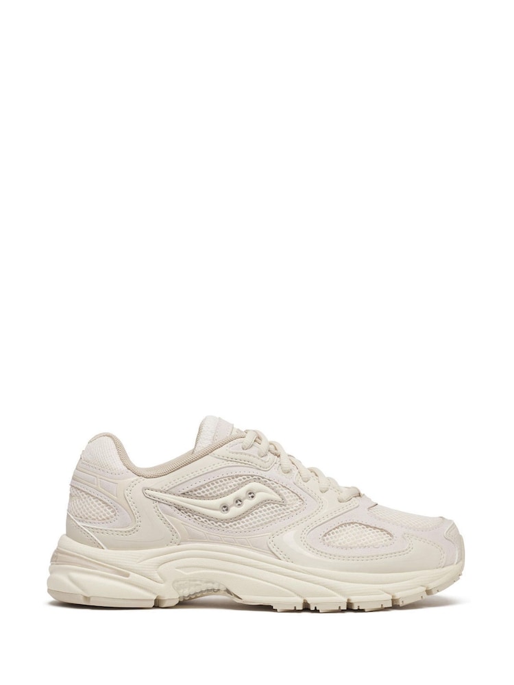 Saucony Womens White Grid Jazz 9 Trainers - Image 1 of 6