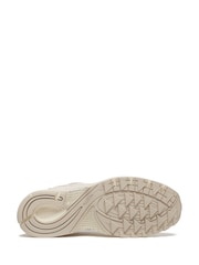 Saucony Womens White Grid Jazz 9 Trainers - Image 6 of 6