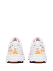 Saucony Womens White/Pink Ride Millennium Trainers - Image 2 of 6