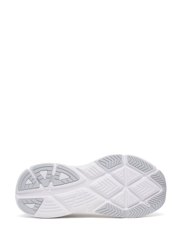 Saucony Womens White Guide 18 Trainers - Image 6 of 6