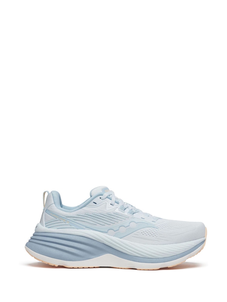Saucony Womens Light Blue Hurricane 24 Trainers - Image 1 of 6