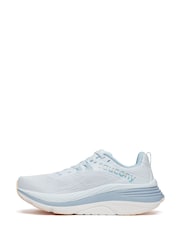 Saucony Womens Light Blue Hurricane 24 Trainers - Image 6 of 6