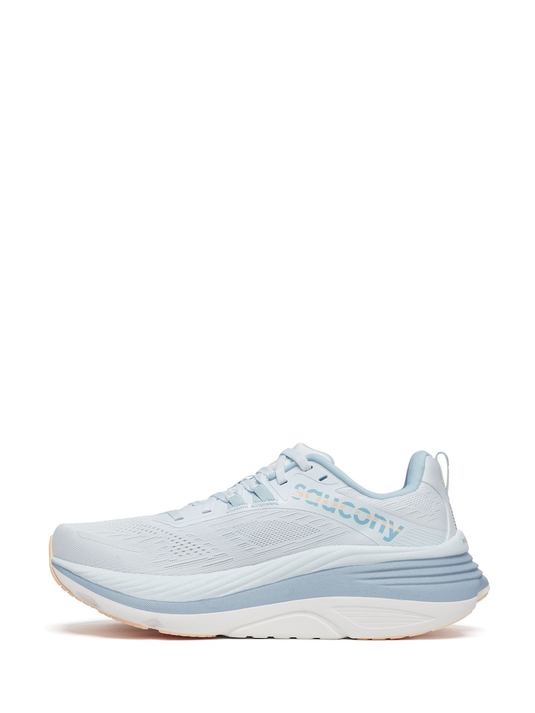 Saucony Womens Light Blue Hurricane 24 Trainers - Image 6 of 6