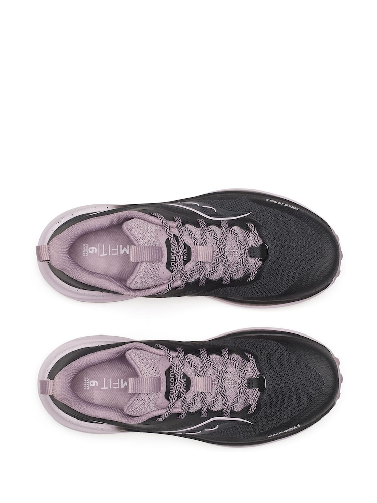 Saucony Womens Xodus Ultra 3 Black Trainers - Image 5 of 6
