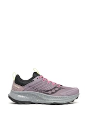 Saucony Womens Lilac Purple Ride TR2 Trainers - Image 1 of 6