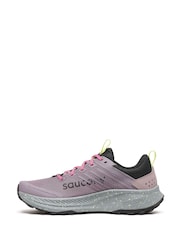 Saucony Womens Lilac Purple Ride TR2 Trainers - Image 5 of 6