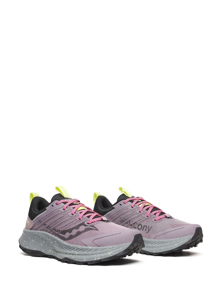 Saucony Womens Lilac Purple Ride TR2 Trainers - Image 6 of 6