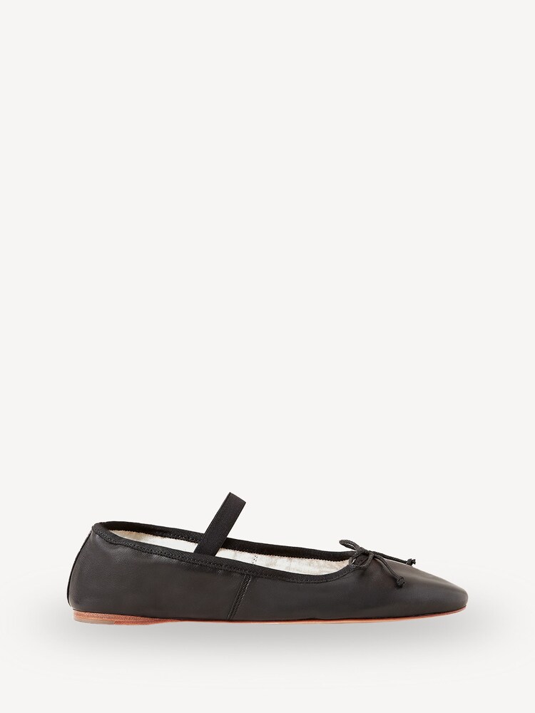 Loeffler Randall Black Leonie Soft Ballet Flats - Image 1 of 5